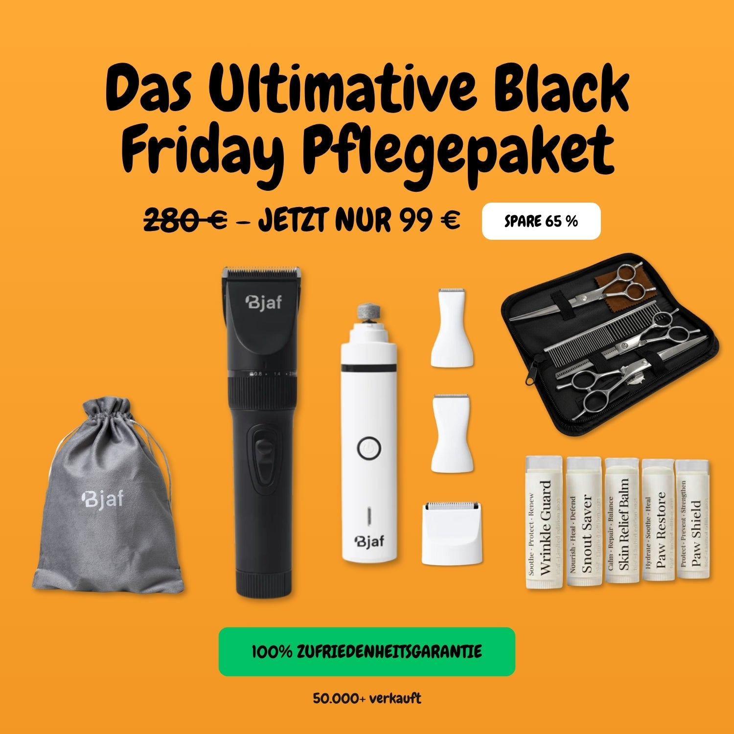 Das Ultimative Black Week Pflegepaket